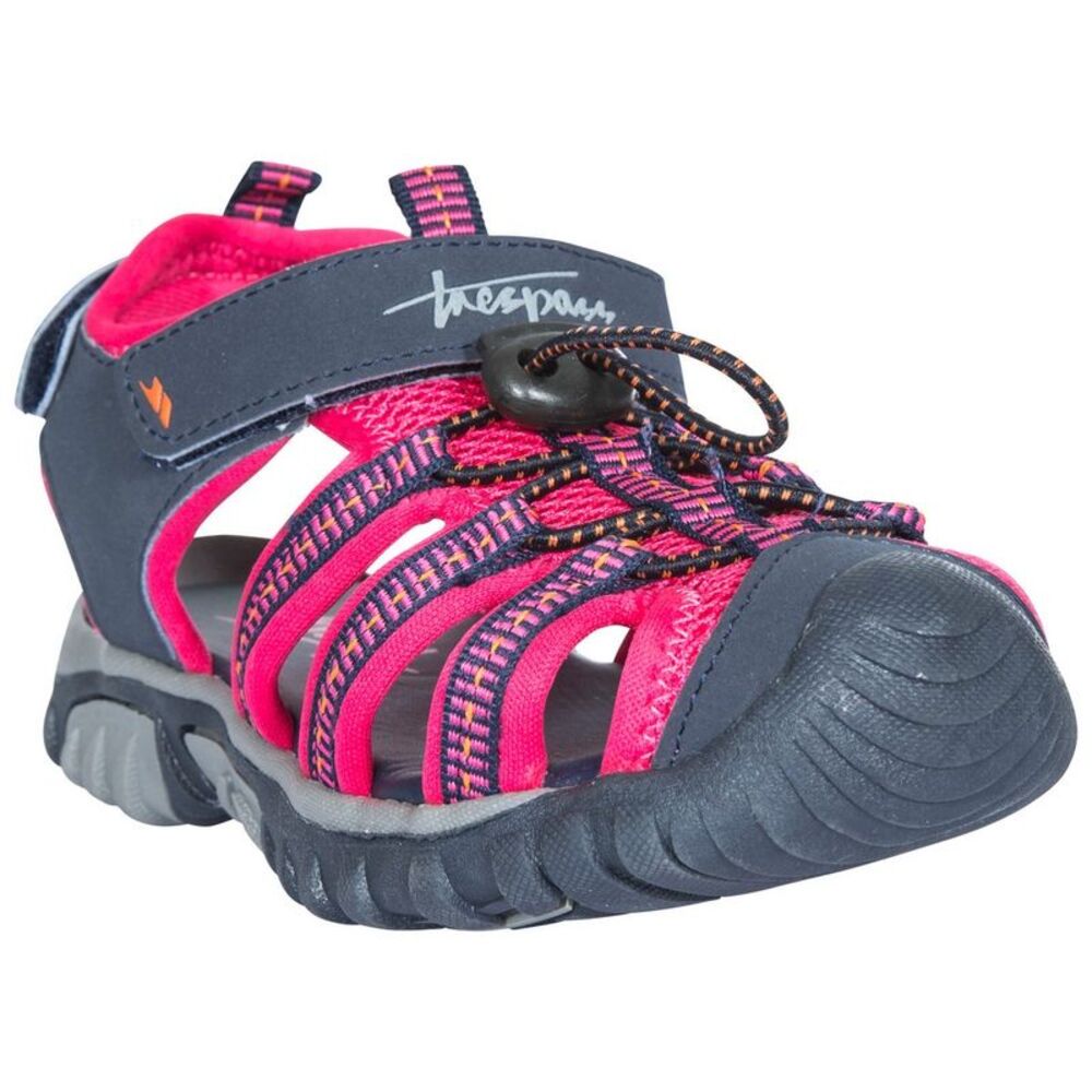 Trespass Childrens/Kids Nantucket Active Closed Toe Beach Sandals / Heather Rose